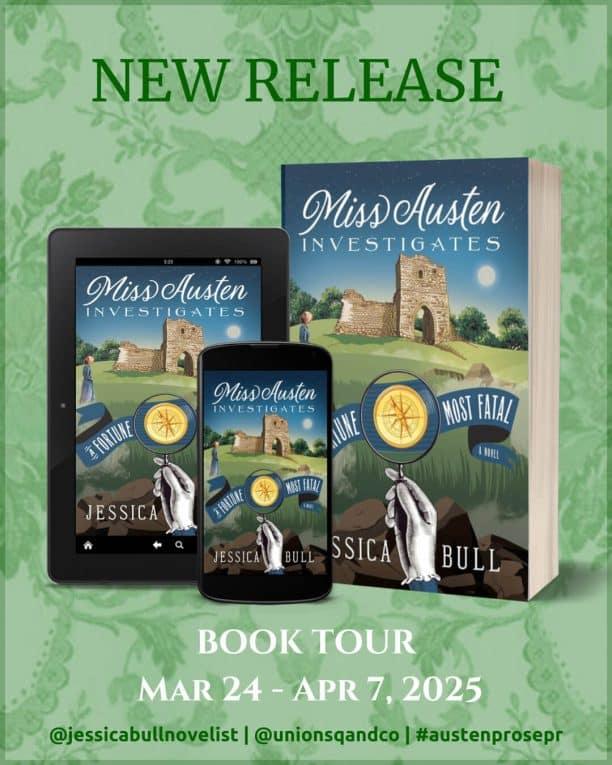 A Fortune Most Fatal Book Tour Graphic