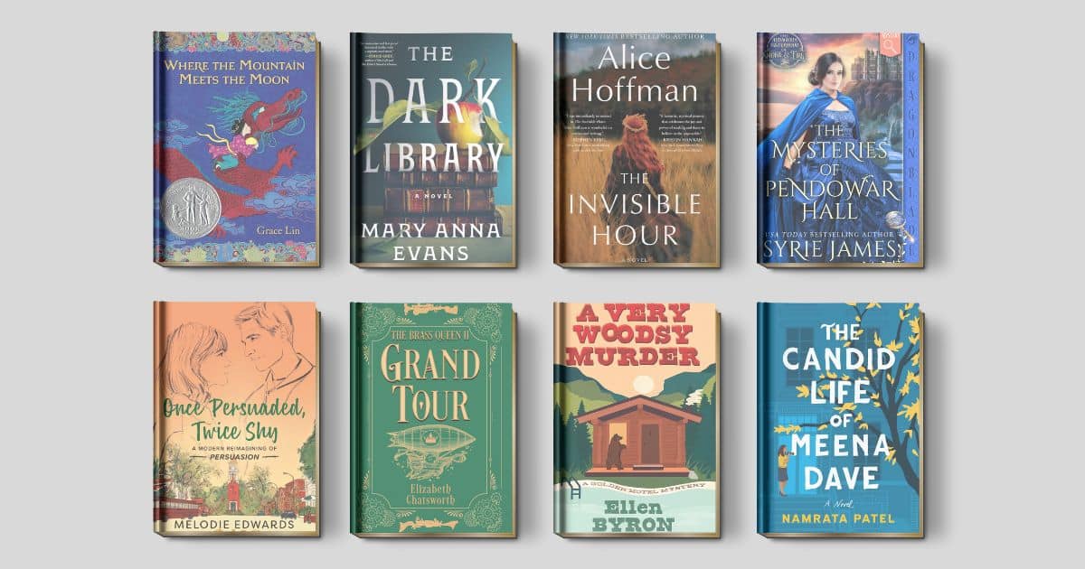 Book Review Roundup Featured image showing a collage of books