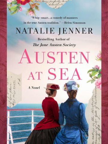 Austen at Sea book review featured image showing book cover with two Victorian women on a boat