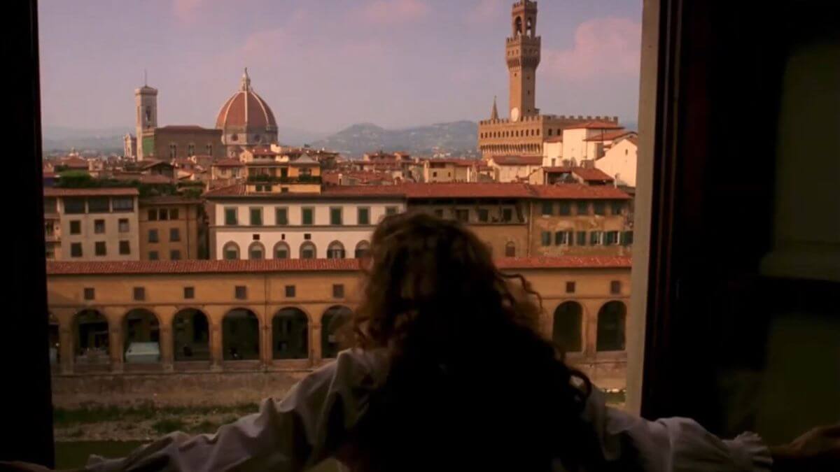 Lucy has a room with a view.