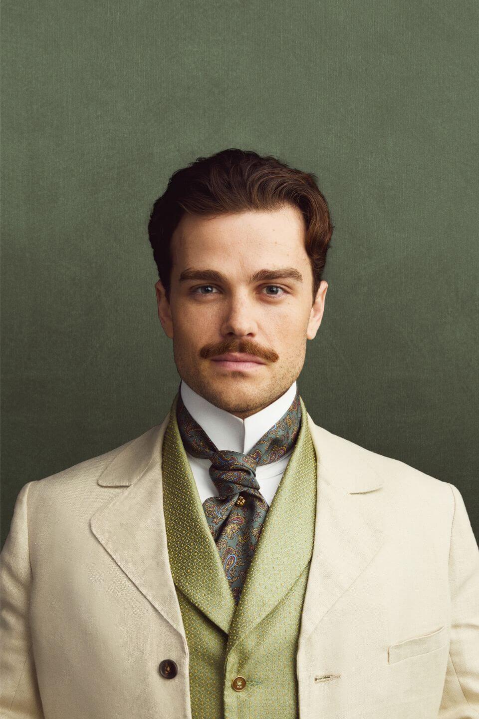 Joshua Orpin as Soames Forsyte.