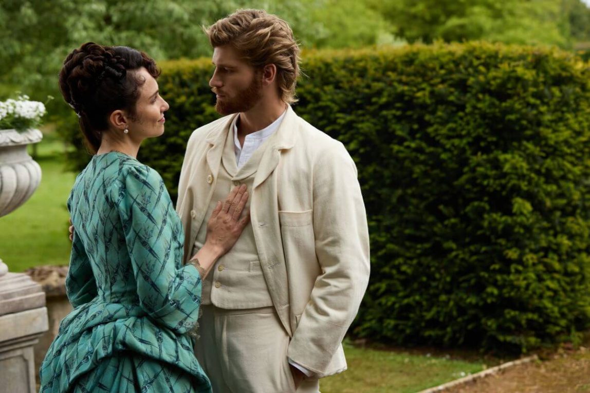 Frances and Jo in The Forsytes.