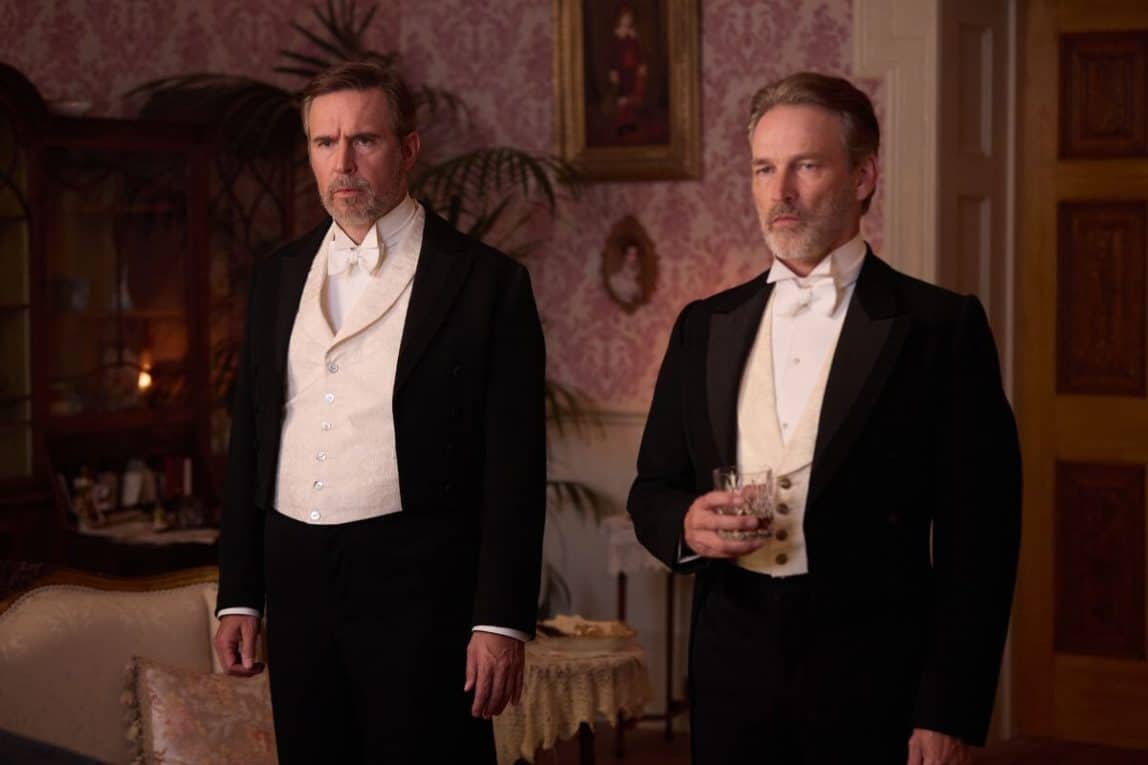 Jack Davenport and Stephen Moyer in The Forsytes