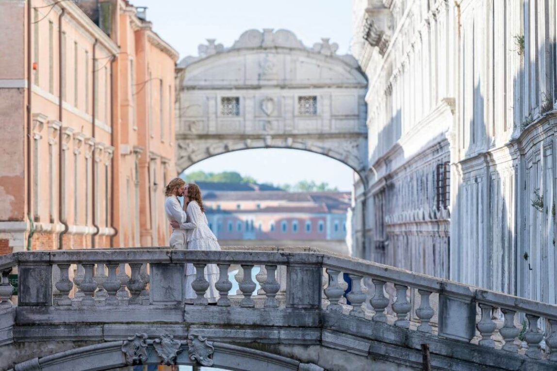 Jo and Louisa in Venice