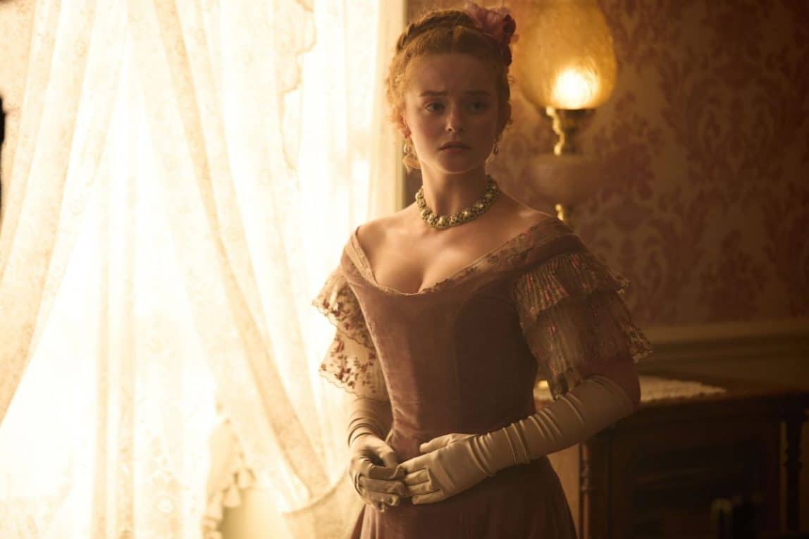 Irene in The Forsytes on PBS Masterpiece showing the female character perspective