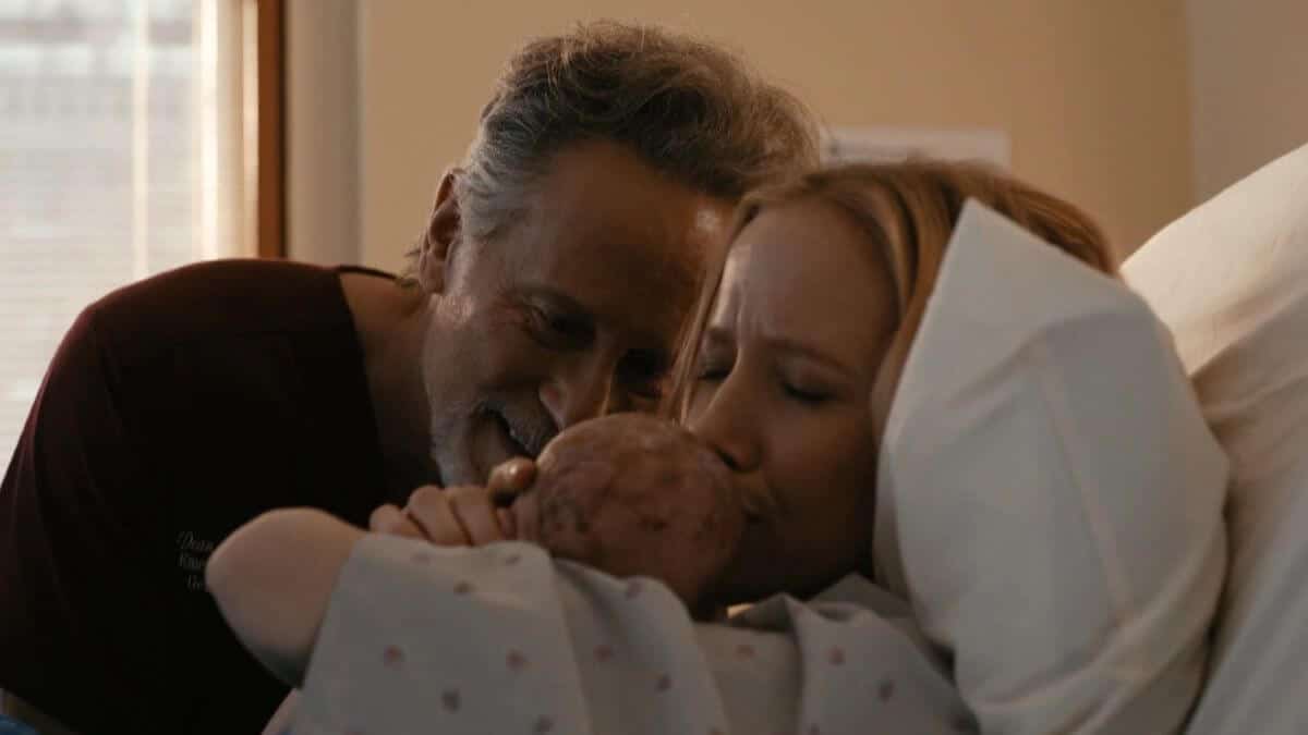 Dean and Hannah with baby Mabel