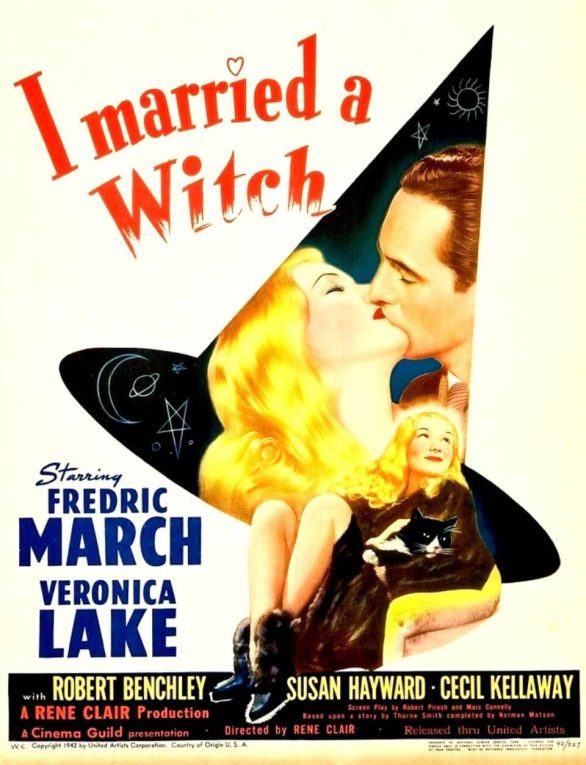 I Married a Witch poster