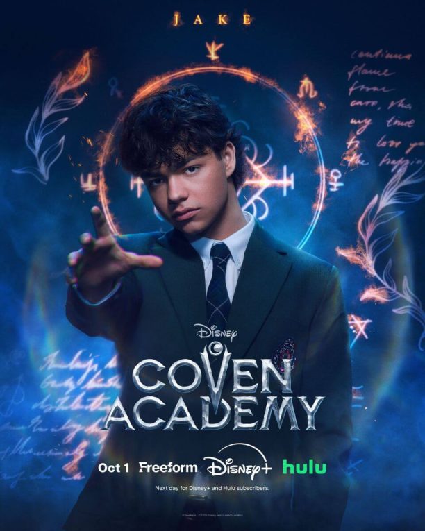 Jake Coven Academy character poster