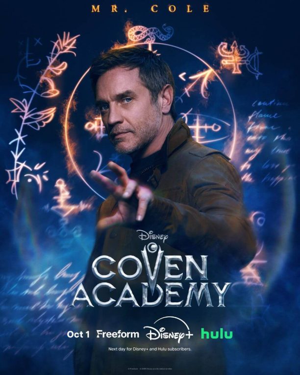 Mr. Cole Coven Academy character poster