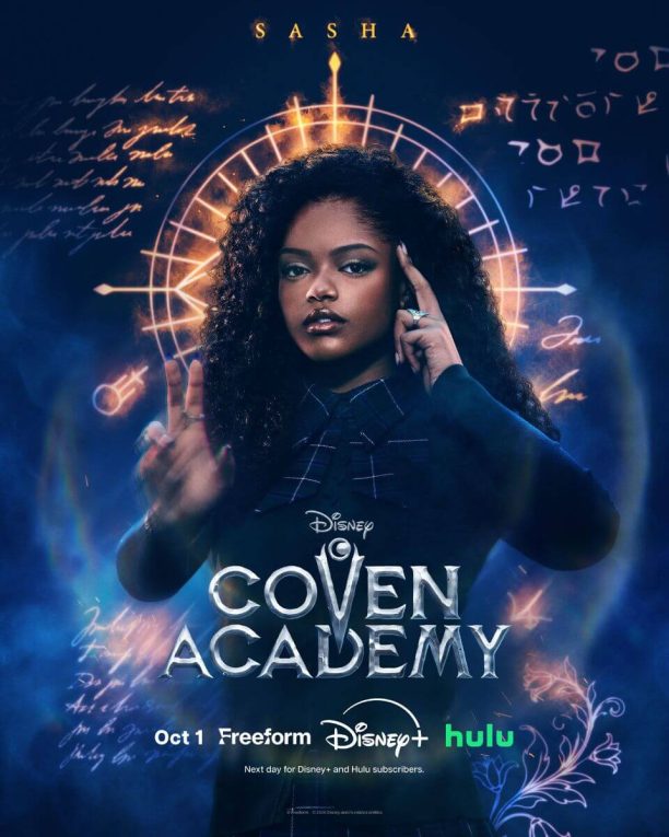 Sasha Coven Academy character poster