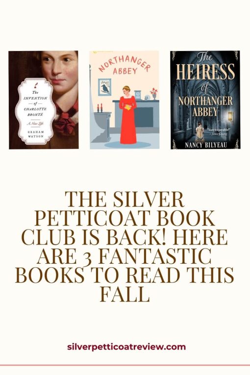 The Silver Petticoat Book Club is Back! Here are 3 Fantastic Books to Read This Fall Pinterest Pin