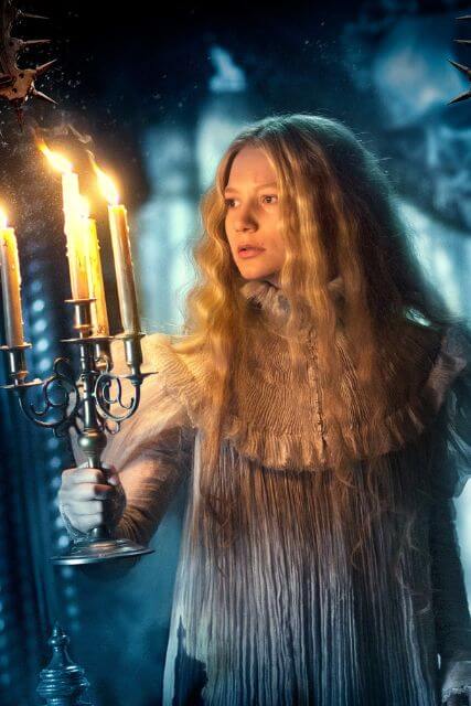 gothic romance movies home page showing Crimson Peak
